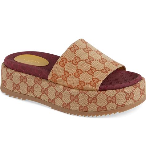 gucci slippwrs|Gucci slippers women.